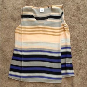 CAbi #3273 Underline Stripes Blouse